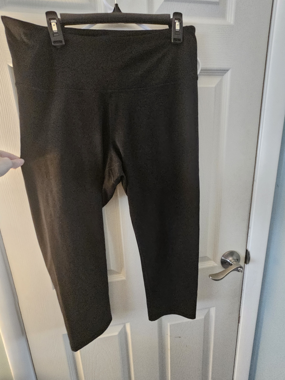 Old Navy Black Cropped Womens Leggings